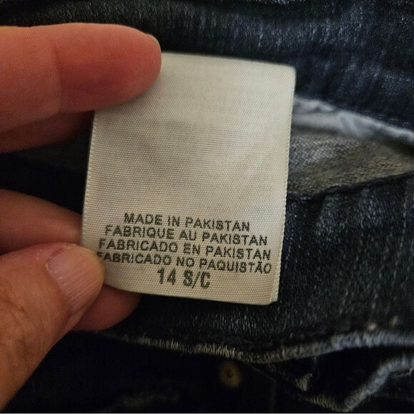 Levi's 505 Jeans Women’s Sz l4 (33x27) Mid-Rise Straight Leg Denim Medium Wash - Picture 3 of 10